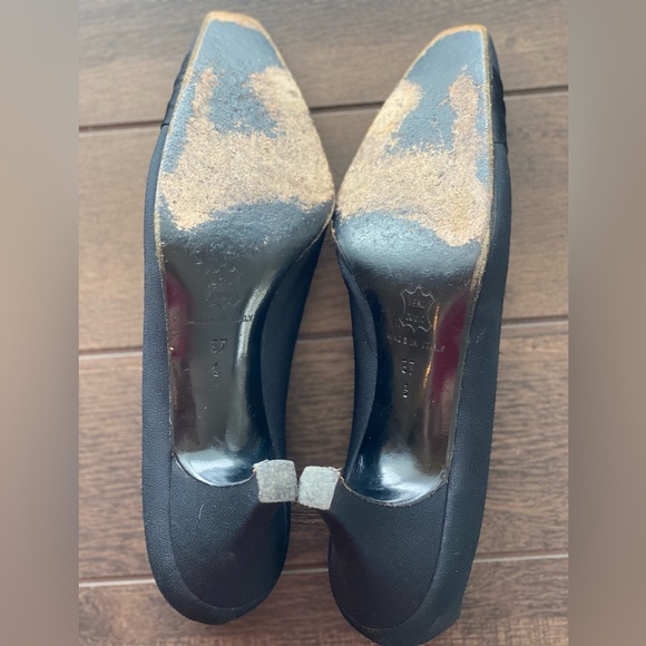 Rene’ Mancini Milano Black Heels - Picture 13 of 15